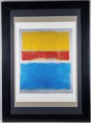 Rare Limited Edition By Mark Rothko (1903-1970)