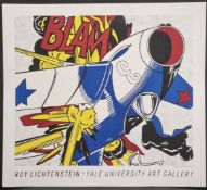 Roy Lichtenstein Screen-Print Poster Yale University 1991 