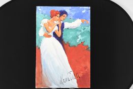 Original Oil On Canvas By Martina 