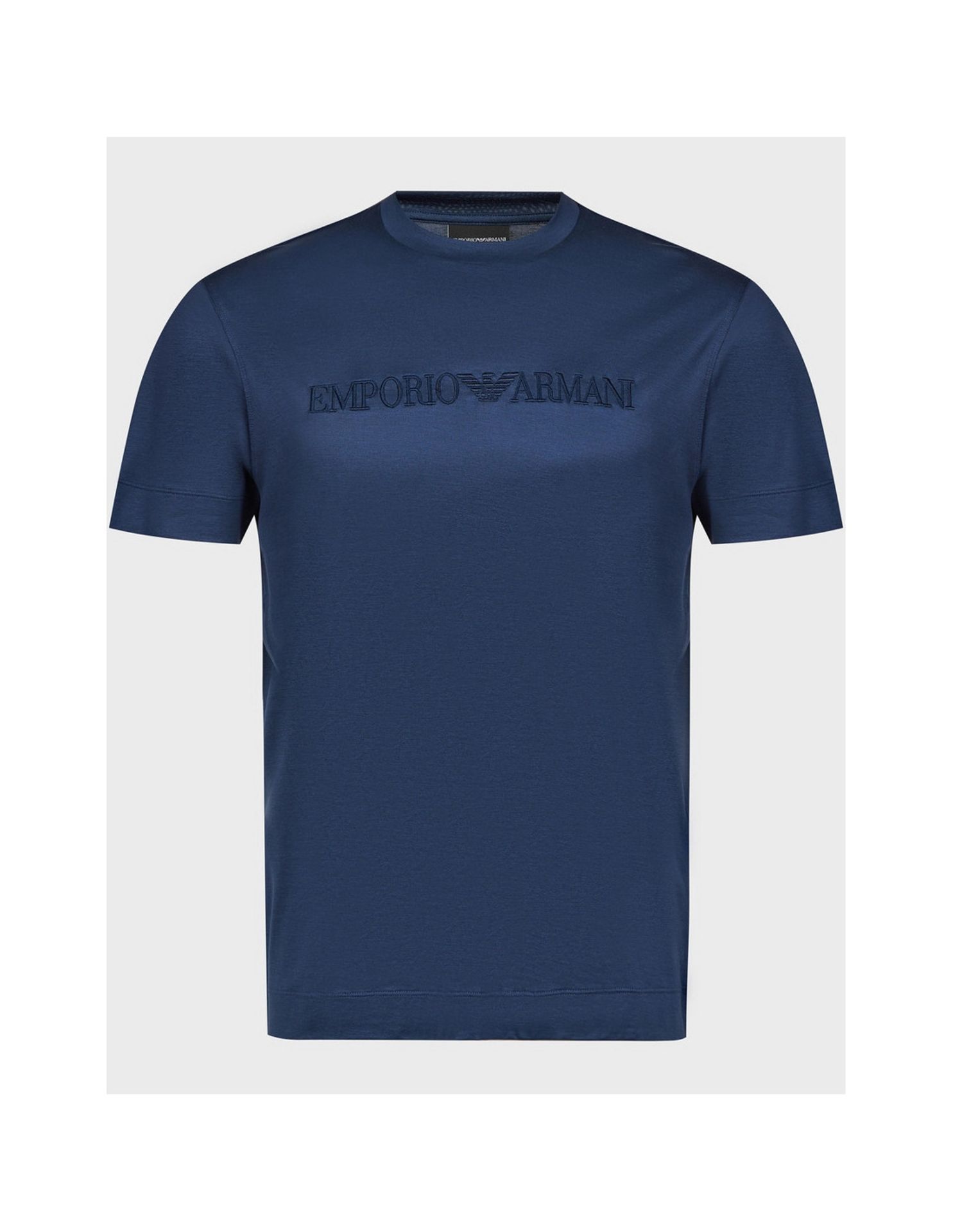 10 x Emporio Armani Stamped Blue T-Shirts - New - RRP £1150.00 - Image 4 of 6