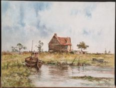 Original Oil On Canvas By Jeffrey