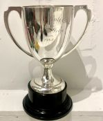 A Magnificent George V Sterling Silver Golf Trophy, 1934: A Legacy of Sporting Excellence