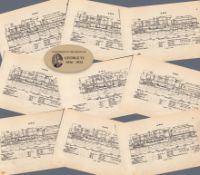 Job lot Great Western Railway Locomotives Detailed Diagram 85-Year-Old-1