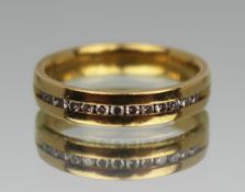 Vintage Diamond 18ct Gold Ring