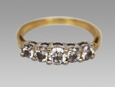 0.75 Carat Diamond 18ct Gold Ring