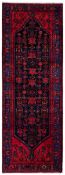 Persian Zanjan Runner Rug Wool 310x109cm