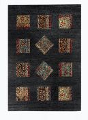 Persian Gabbeh Wool Rug 300x219cm