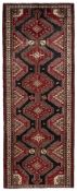 Persian Zanjan Runner Rug Wool 314x118cm