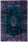 Persian Designer Overdyed Rug 291x203cm