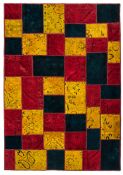 Persian Patchwork Rug. 240x170cm