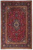 Persian Kashan Rug 298x195cm