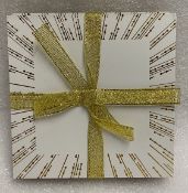 24 x Packs of 4 Glitter Coasters RRP £2.99 ea L7a
