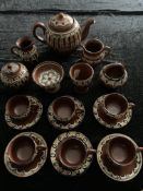 Vintage Drip Glaze Ware 19 Pieces