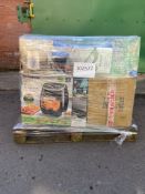 Pallet of Approximately 35 Unprocessed Raw Return Household Small Appliances £1350.65 RRP - 10257...