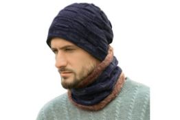 14 x Men's Blue Winter Beanie Total RRP £208.32 Lb11