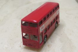 Matchbox Superfast No. 74 Daimler Bus - Extra Petrol In Red