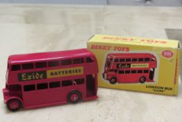 Dinky Toys London Bus Exide 291