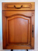 Selection of Vintage Solid Oak Kitchen Cabinet Doors.