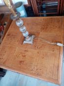 Chinese 1930'S Bamboo and Cane Metamorphic Dining/Picnic Table