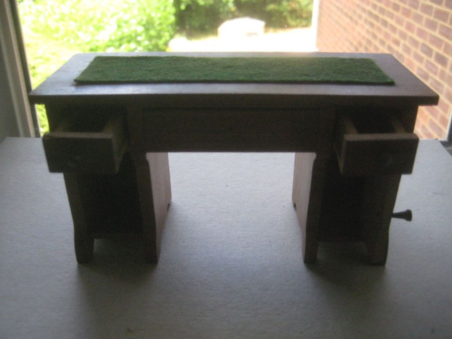 Vintage Dolls House Wooden Sideboard - Image 5 of 5