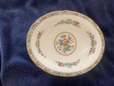 Vintage Coalport Serving Dish, Ming Rose, c1930’s