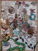 Bag of Costume Jewellery For Spares and Repairs