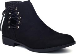 Resale Bundle | Lace-up Block Heel Ankle Boots | Winter Non-Slip Heels | 6 Pairs