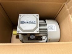 Job Lot of 5 Marathon Motor 3-MOT Nr: WX0000298-8029J Type HJN90S4 1.1kW 1500r.p.m 230/400V 50Hz