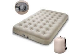 Zodas Small Double Air Bed With Built-In Electric Pump - 190x125x20cm - RRP £73.49 (RS-A0524/1)