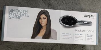 Job Lot | Brand New Stock | BaByliss HB55U Radiant Shine Frizz Control Steam Hair Brush RRP £30 E...