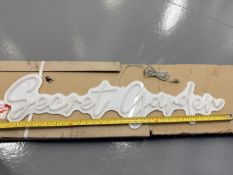 LED Neon-Style Sign of 'Secret Garden' 90cm Long For Parties, Cafe
