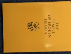 Pure Evil Signed Limited Edition Book The Temple of Broken Hearts 2015 Free Post Worldwide