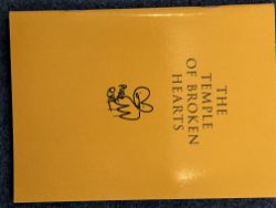 Pure Evil Signed Limited Edition Book The Temple of Broken Hearts 2015 Free Post Worldwide