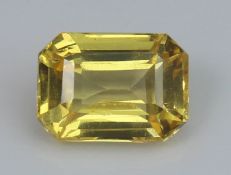 Yellow Sapphire, 1.03 CT