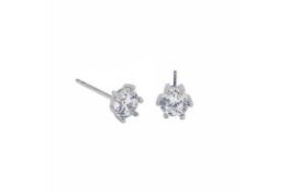 10 x 925 Sterling Silver Stud Earrings For Women RRP £398.70