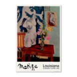 Henri Matisse 'Plaster Torso and Bouquet of Flowers' 1985 Exhibition Poster