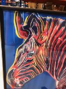 Rare Edition Andy Warhol 'Grevy's Zebra' From 