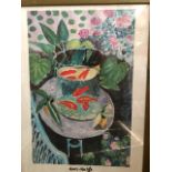 Henri Matisse 'Goldfish Bowl' Framed Offset Litho Print