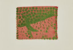 Very Rare Howard Hodgkin 'Green Chateau III'. Limited Edition of Only 12.