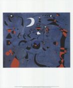 Joan Miro - Figures At Night Guided By The Phosphorescent Tracks of Snails - 2010