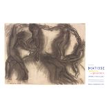 Three (3) Vintage Posters After Henri Matisse - 'Study For Dance III' For Dallas Exhibition In 20...