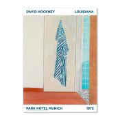 David Hockney, Exhibition Poster with 