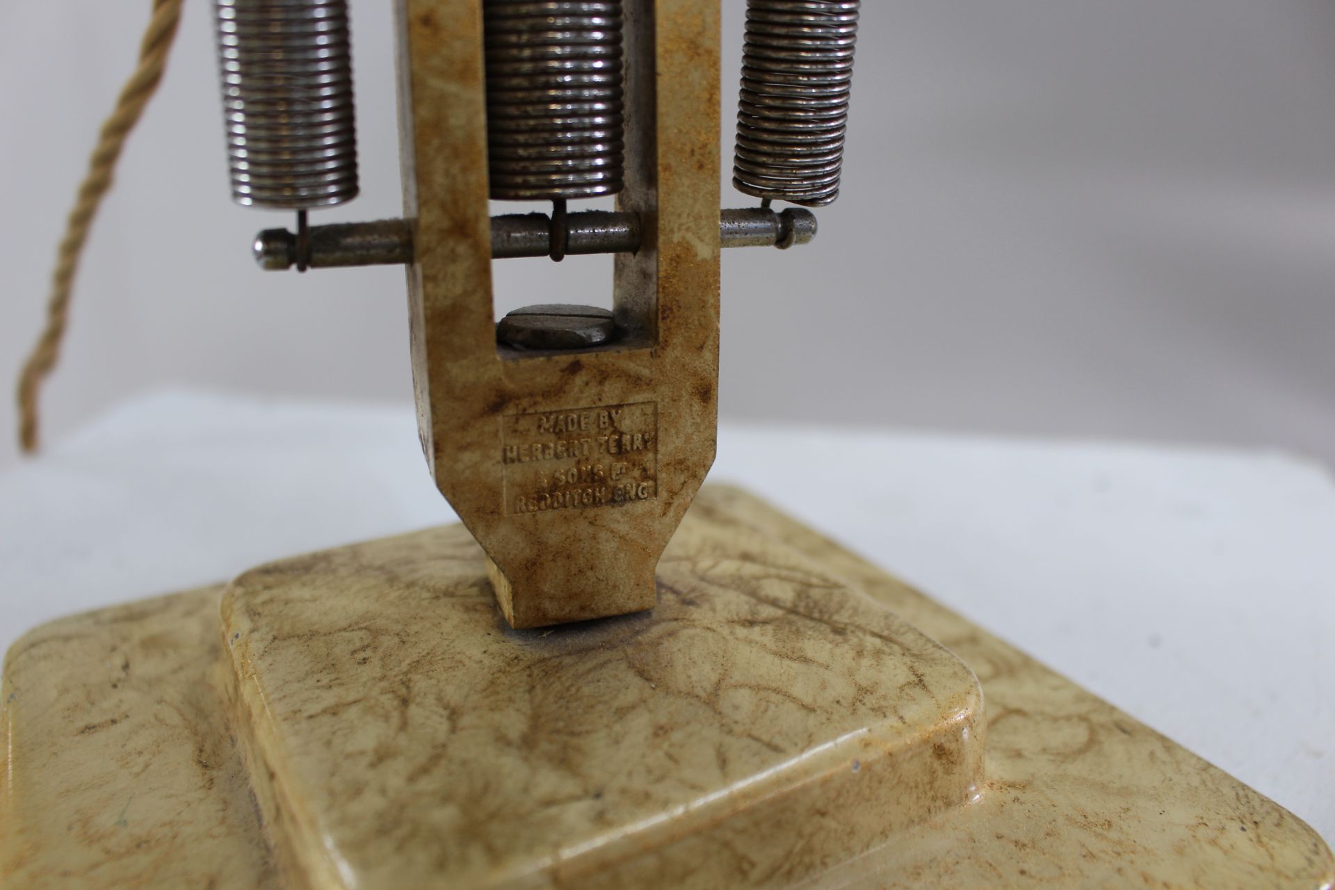 Early Herbert Terry & Sons Anglepoise Model 1227 Desk Lamp, England, 1930s - Image 6 of 6