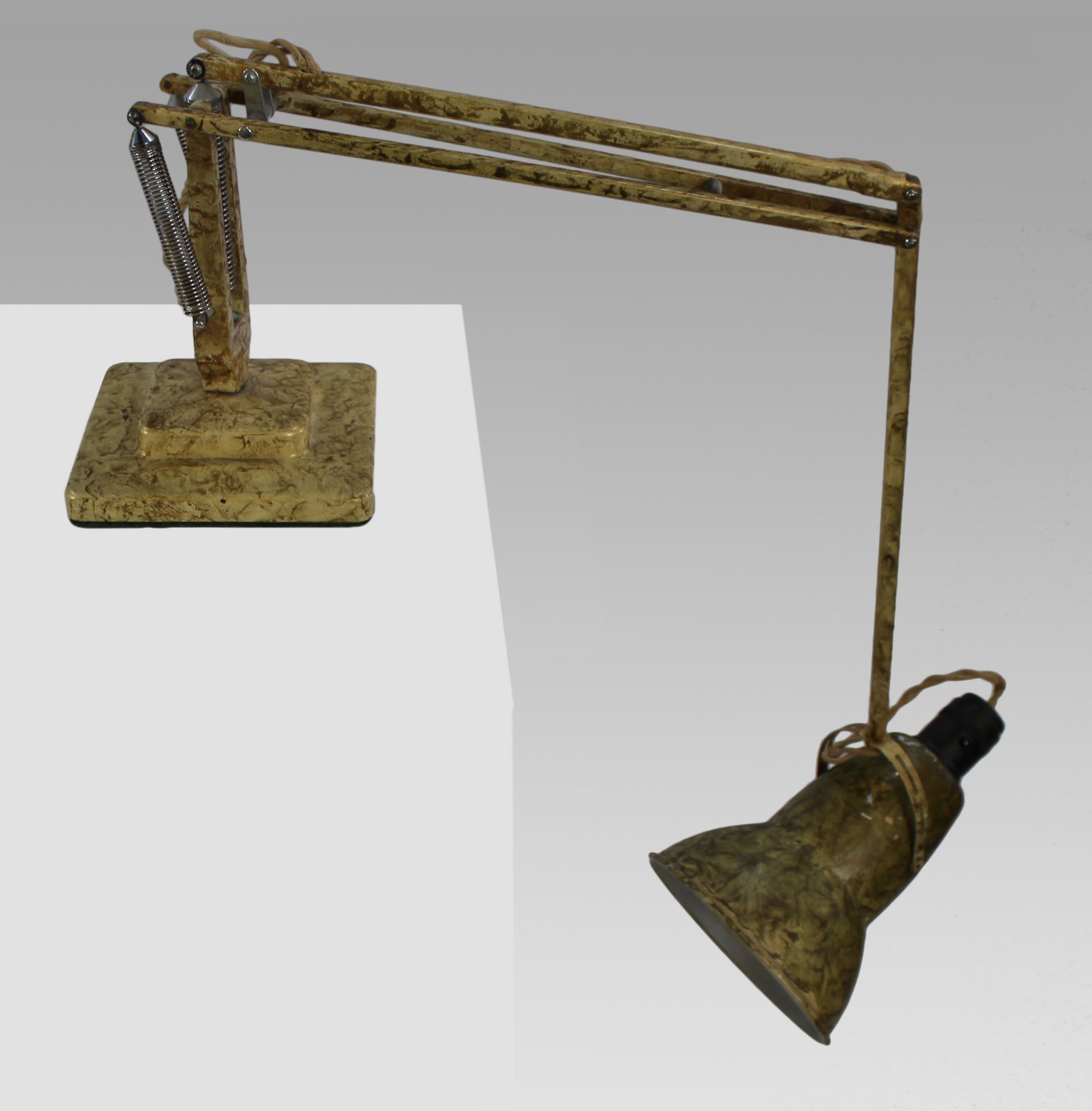 Early Herbert Terry & Sons Anglepoise Model 1227 Desk Lamp, England, 1930s - Image 3 of 6