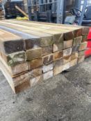 Pallet of 35 posts treated 75mm x 125mm @2.4m