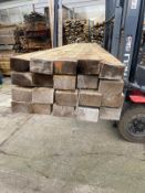 Pallet of 20 posts treated 75mm x 125mm @3.7m long