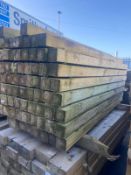 Huge Pallet of 70 Posts Treated 100mm x 100mm 2.4m Long