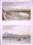 Scotland Edinburgh Duddingstone & Firth of Forth Antique Print-8