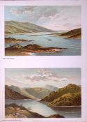 Scotland The Kyles of Bute & Entrance to Loch Goil Antique Coloured Print-22