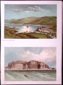 Scotland The Highlands Loch Earn & St Fillan’s & Staffa Antique Print-44